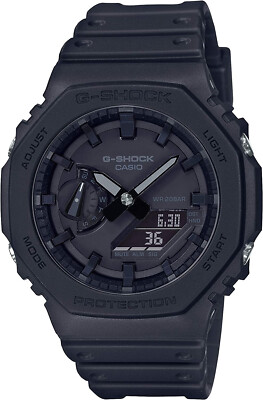Casio G-Shock GA-2100-1A1JF BLACK Carbon Core Analog Digital