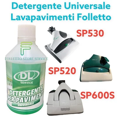 BIERRE STORE 2 X DETERGENTE PULILAVA FOLLETTO SP520 SP530 SP600S SP7 UNIVERSALE LAVAPAVIMENTI