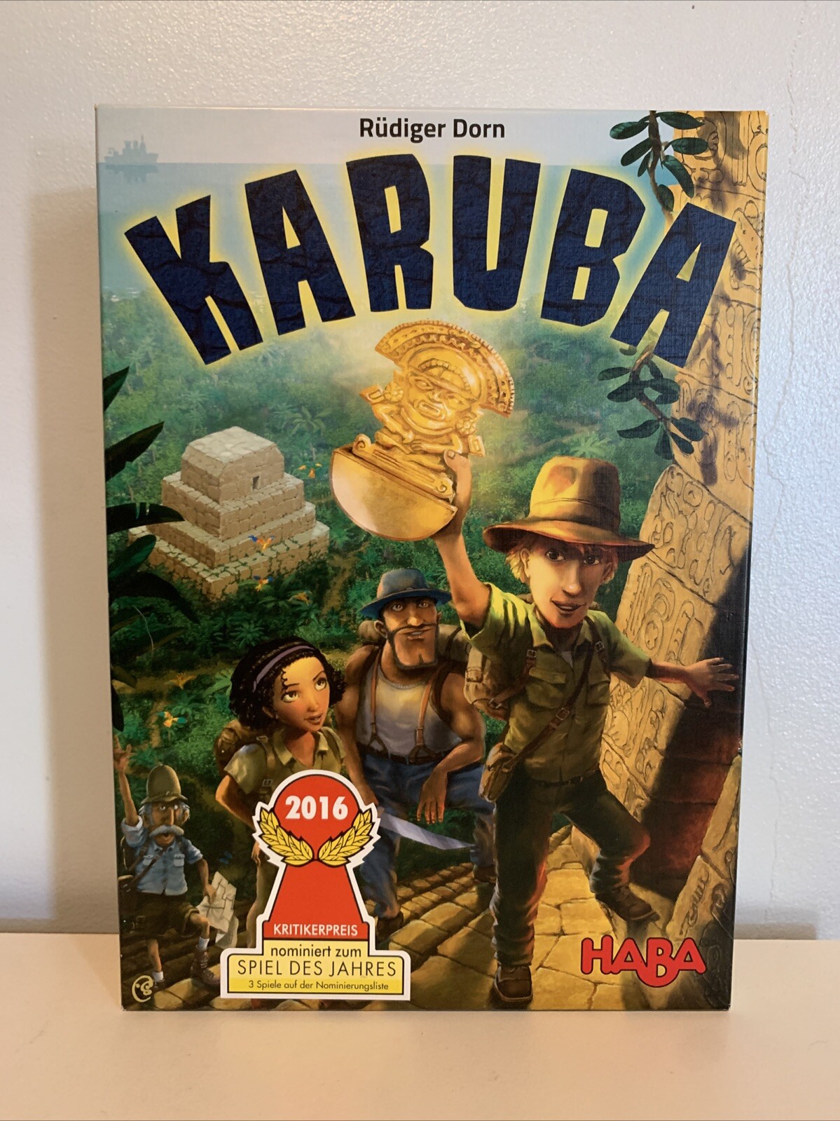 Rudiger Dorn Haba 2016 Game Of Year Made In Germany Open Box