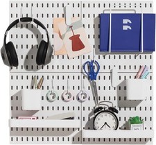Pegboard Combination Kit Pegboards Accessories Modular Hanging Wall Organizer