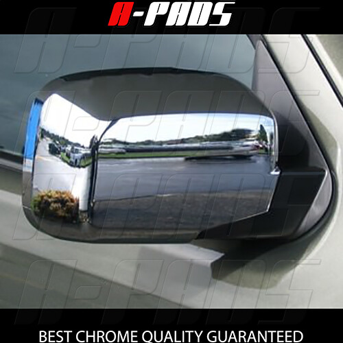 Cubiertas de espejo completas cromadas cromadas para Honda Ridgeline 2006 07 08 09 10 11 12 13 2014 - Imagen 3 de 9