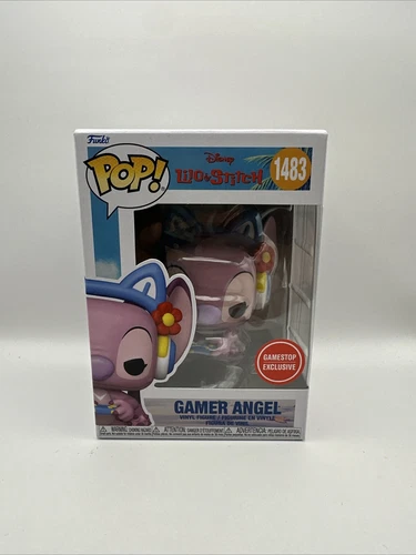 Gamer Angel Lilo & Stitch Gamestop Exclusive Funko POP! 1483 *Mint w/ Protector*
