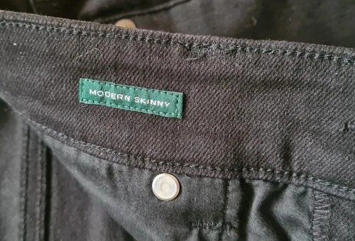 Lauren Ralph Lauren Womens Black Denim Jeans Size 8 Modern Skinny Trousers - Picture 11 of 20