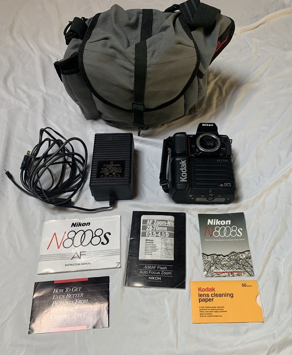 Dcs 200 Kodak Dcs Slr Rare Kodak DCS200 W/ Radionics Charger
