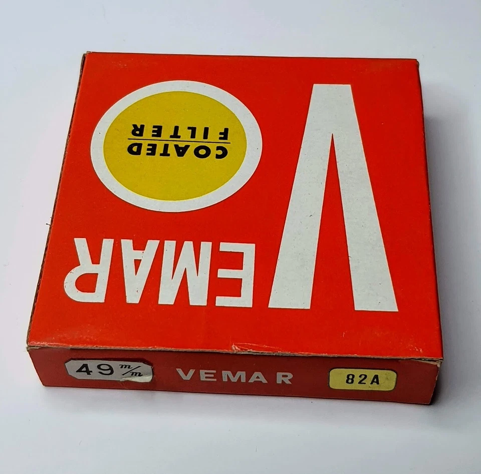 Genuine Vemar 49mm 82A 82-A 82 A Color Conversion Glass Lens Filter Japan 49 mm - Image 4 of 4
