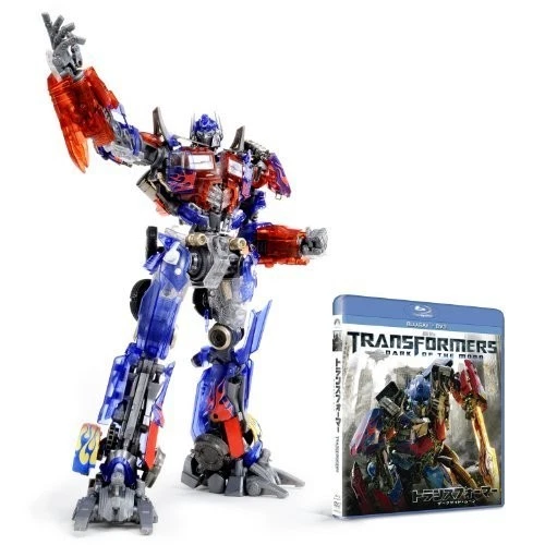 TRANSFORMERS Exclusive DMK01 Optimus Prime Clear Crystal ver 1/35 w/ Blu Ray DVD - Image 2 of 2