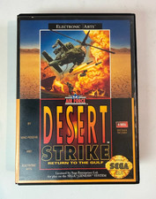Desert Strike: Return to the Gulf (Sega Genesis, 1992) CIB Tested w/ Manual