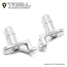 TRLX003XB406J ALUMINUM FOOT PEGS FOR PROMOTO MX: SILVER (2)