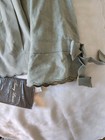 womens leather jacket skirt set sage color new — photo 2