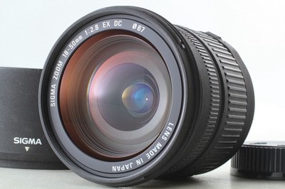  【 Near MINT 】Sigma AF 18-50mm f/2.8 DC D EX Lens for Nikon F Mount From JAPAN