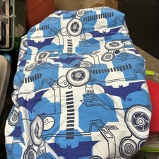 Batman Kids Full Sheet Set, Blue and Gray, Warner Bros