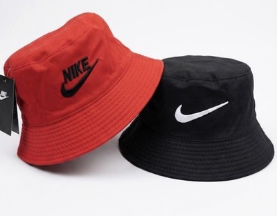 Nike Bucket Hat Red,Black reversible Men's,Women s Casual Sports Accessory