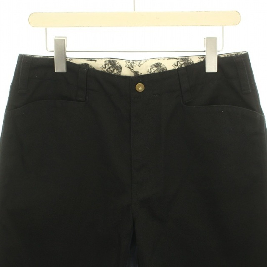 SUBCULTURE FRISKO WORK PANTS ZIP FLY 1 S BLACK YT Used SUBCULTURE FRISKO WORK PANTS ZIP FLY 1 S BLACK YT Used