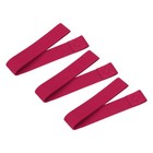 Towel Bands, 3pcs Stretchable Windproof Beach Towel Strap, Rose Red