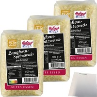 Hofgut Spitzenreis Parboiled 3Er Pack 3X500G Packung Usy Block