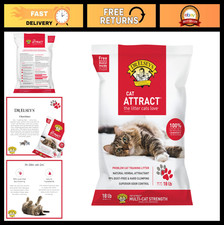 Clumping Clay Cat Litter 18lb - Attracts Cats, Odor Control, Low Dust, Easy Clea