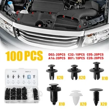 Accessories Clip Trim Car Push Pin Rivet Bumper Door Retainer Panel Fastener Kit