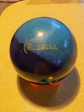 15lb 900 Global Xponent Bowling Ball Drilled Good Condition
