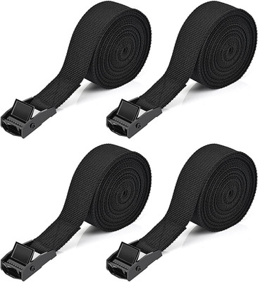 Tie Down Straps 4 Pcs Lashing Ratchet Strap 1'' x 8.2' Adjustable Heavy Duty Cam