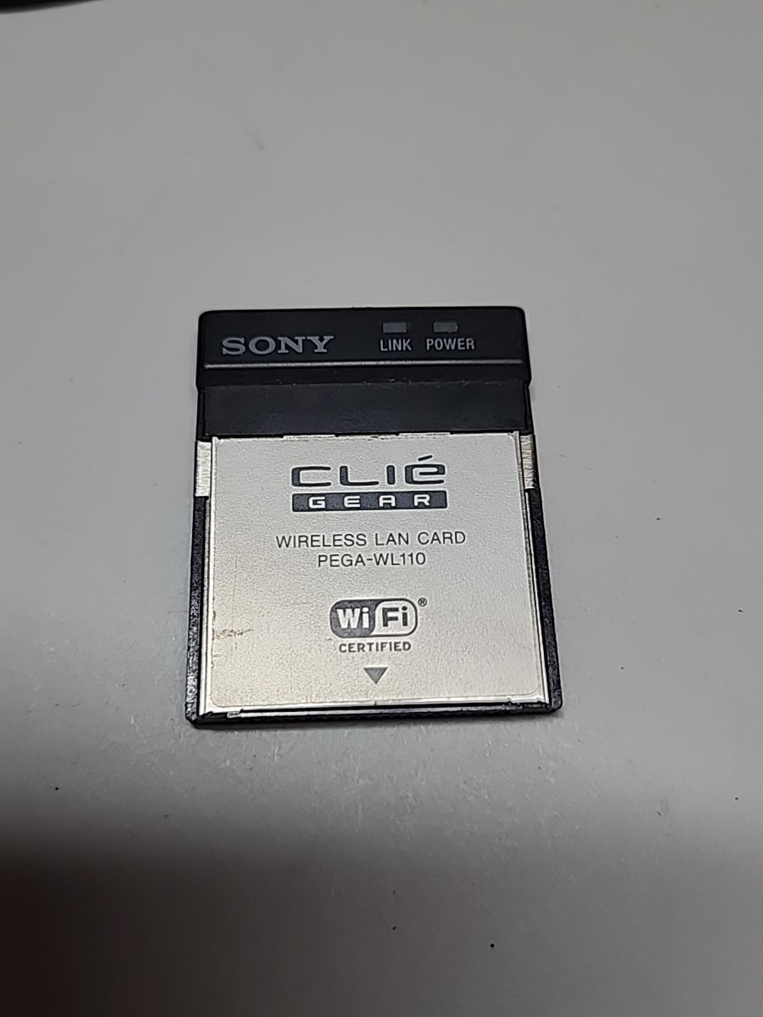 Vintage Sony Clie Wireless Wi-Fi LAN Card - Made in Japan (PEGA-WL110)