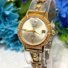 Reloj Citizen Carat Vintage Años 70 21 Joyas Cuerda Manual Fecha Damas Japón -Funcionando