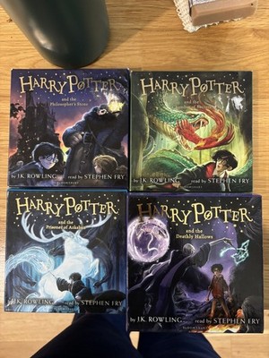 Harry Potter Audiobooks Books  by Stephen Fry (Books 1-3 & Deathly Hallows)
