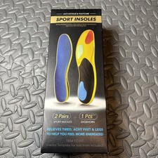 MABITUS Sport Insoles Anti-fatigue  Foot Care S 3.5 X 10 Cropping NIB Feet Care