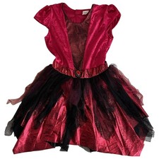 Spirit Fiery Devil Halloween Costume Red Dress Up Size M Cosplay