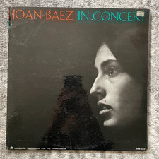 Joan Baez In Concert Vinyl Record VRS-9122 Folk Mono G+/VG Ultrasonic Clean