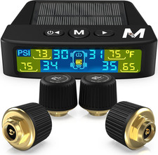 2026 V2.0 TPMS Sensors Set of 4  50Ft Extended Range Version  Tire Pressure Se