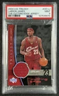 LeBron James PSA 9 2004-05 Upper Deck Trilogy Cutting Edge Game Used Jersey Card