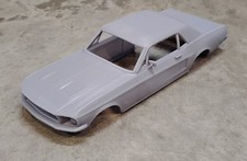 3D Printed 1/25 1968 Ford Mustang Coupe Hardtop Notchback Body Only