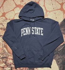 Champion Penn State Hoodie Sweatshirt Navy Large NCAA Nittany Lions