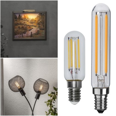 E14 Led-Glühbirne Leuchtmittel Stab Röhren-Form filament für zB. Bilderleuchte
