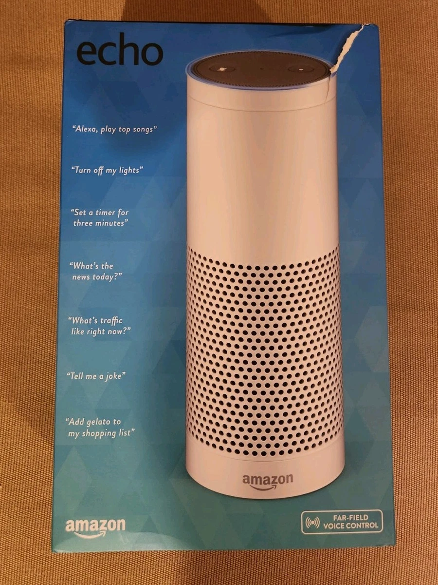 25+ Amazon Echo 1st Generation White Smart Speakers for sale
