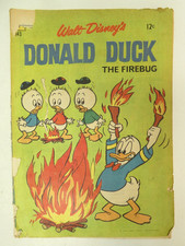 VINTAGE WALT DISNEYS DONALD DUCK THE FIREBUG 1968 COLLECTORS' COMIC BOOK