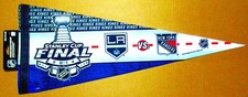 2014 STANLEY CUP NHL FINALS - KINGS versus RANGERS   - 12 BY 30 INCHES