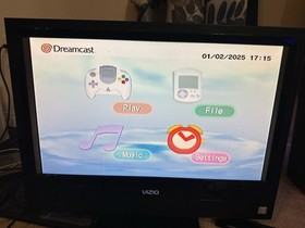 SEGA Dreamcast Console - White Tested and Working with Controller