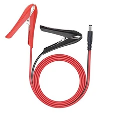  DC Battery Alligator Clips Cable DC 5.5 2.1mm Male to Battery Clamps 