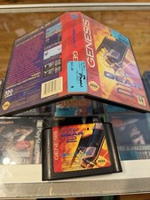 Top Gear 2 (Sega Genesis, 1994) Authentic Game Cartridge with box No Manual