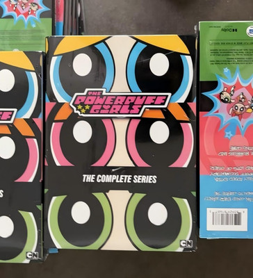The Powerpuff Girls The Complete Series DVD 12-Disc Region 1 US Brand New Sealed