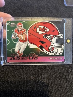 2023 Panini Contenders Optic - XS and Os Travis Kelce Pink Prizm /75 Chiefs