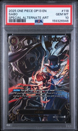 Sabo (SP Card) graded PSA 10 for sale on eBay
