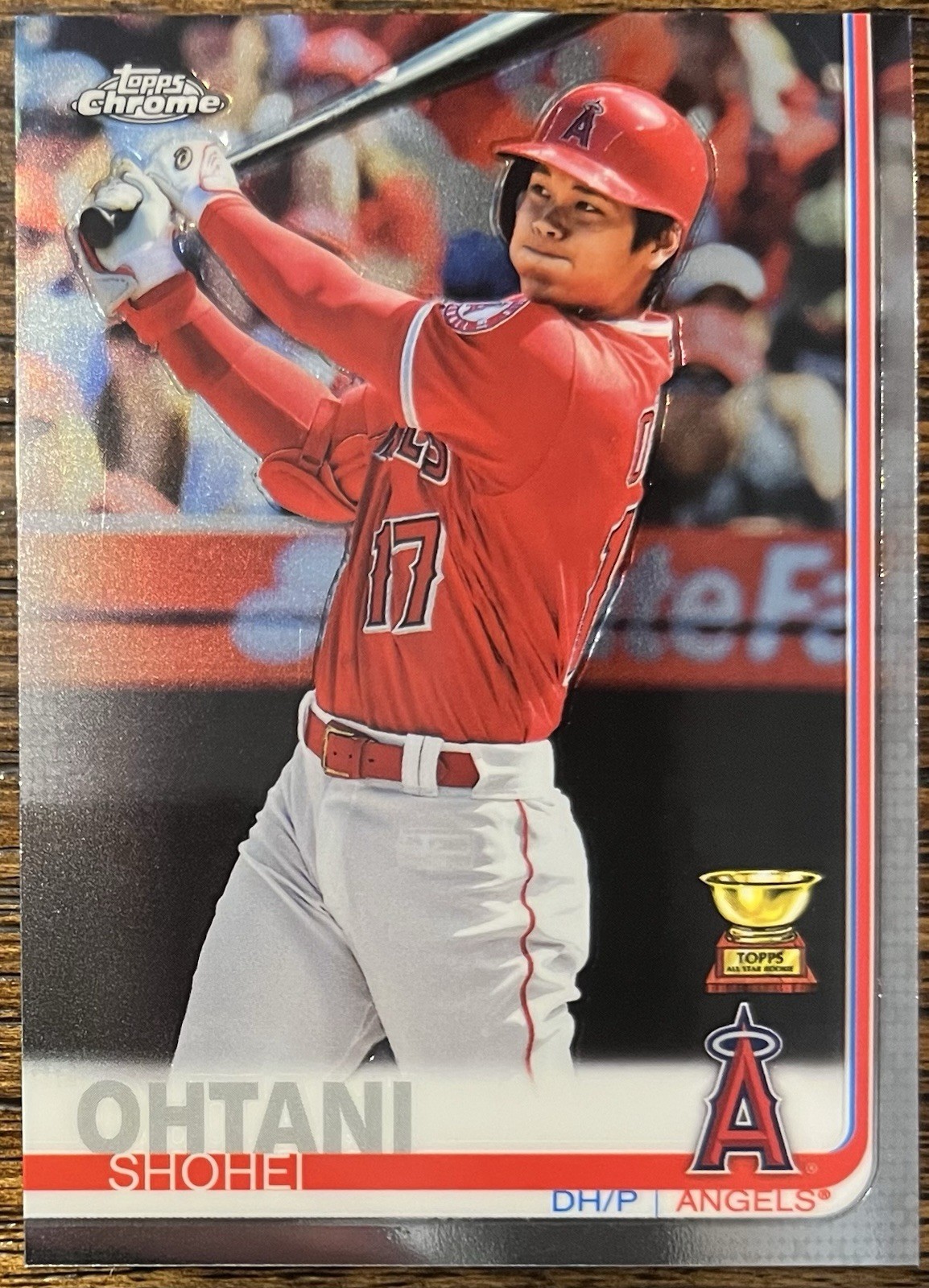 2019 Shohei Ohtani Topps Chrome Rookie Gold Cup #1 Angels - Free Shipping?