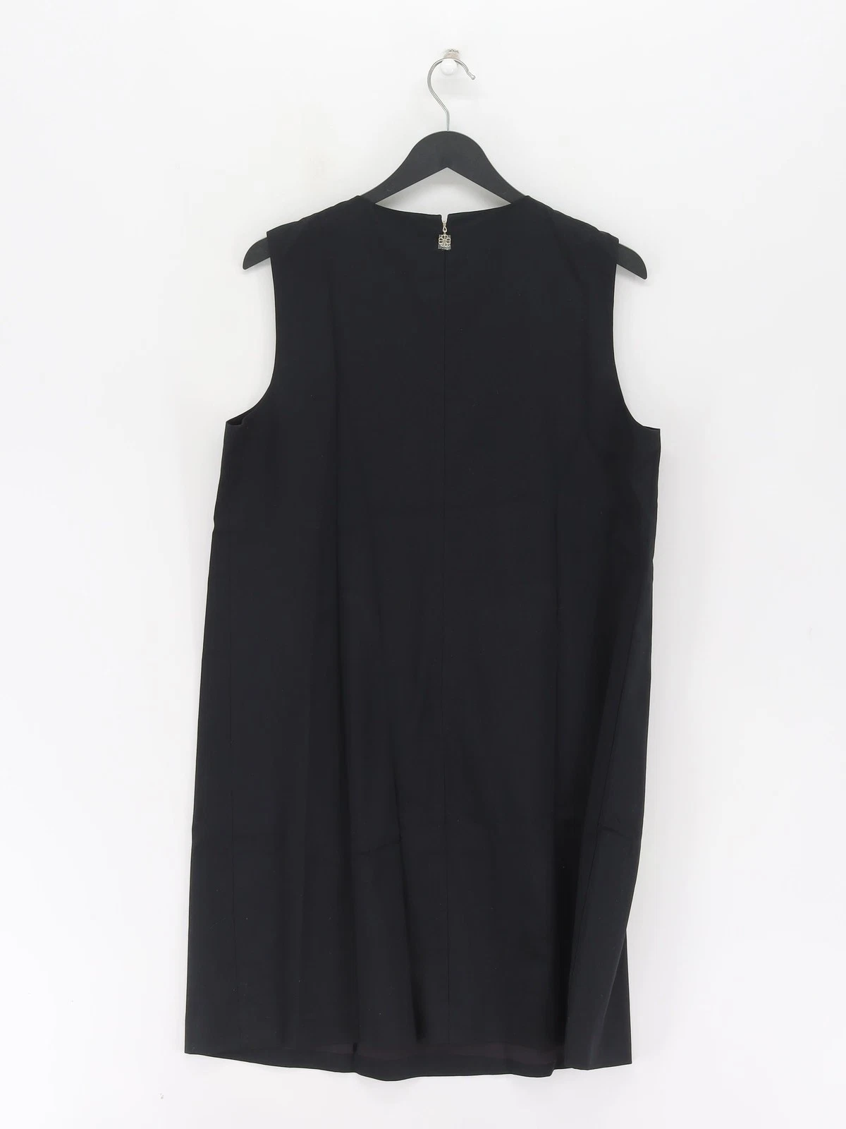 Abito midi donna Kate Spade UK 10 cotone nero nuovo con etichette