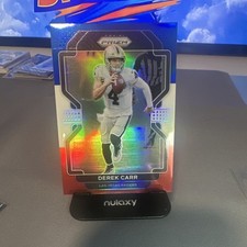 Panini 2021 Prizm Red White & Blue Derek Carr #179 Las Vegas Raiders NFL