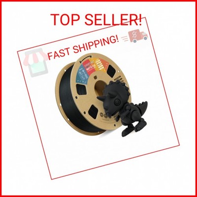 OVERTURE Matte PLA 3D Printer Filament 1.75mm, Matt Surface & Low Warping Filame