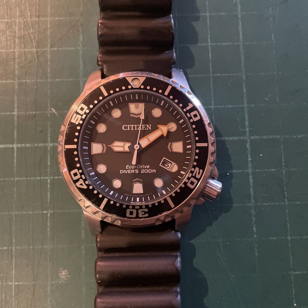Citizen Eco-Drive E168-S126126 Analog Quartz Men Eco Drive Divers