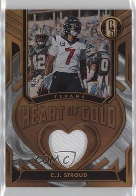 2024 Panini Gold Standard Heart of Threads White 48/49 CJ Stroud #HOGT-CJS 1cz3