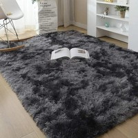 Fluffy Rugs Anti-Slip Shaggy Rug Super Soft Mat Living Room Bedroom Carpug